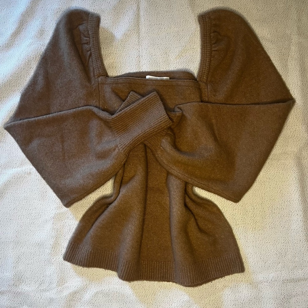 H&M Bubble Sleeve Sweater